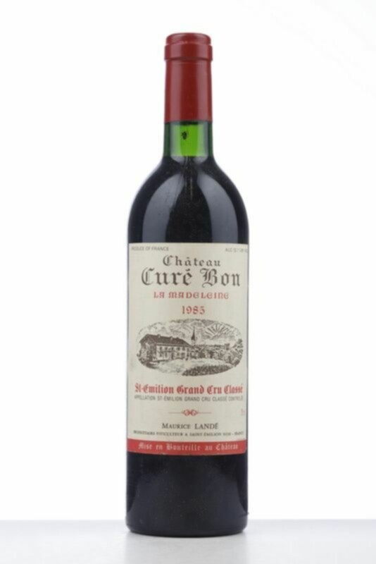Chateau Cure Bon La Madeleine, 1985