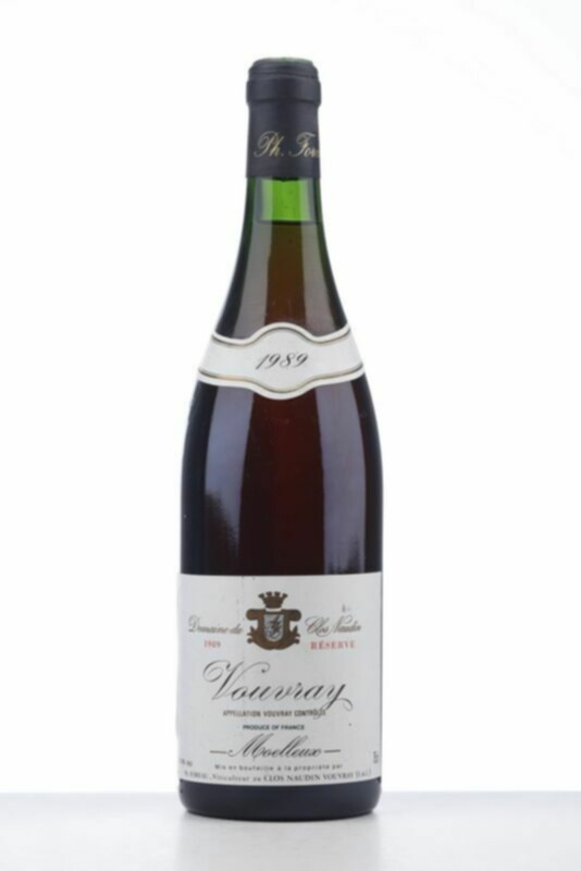 Foreau Clos Naudin Vouvray Moelleux Reserve, 1989