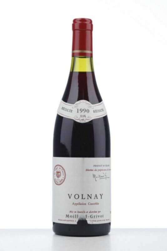 Moillard Grivot Volnay (rouge), 1990