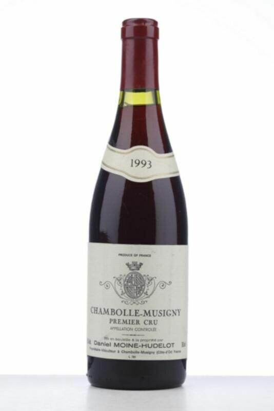 Daniel Moine Hudelot Chambolle Musigny 1er Cru, 1993