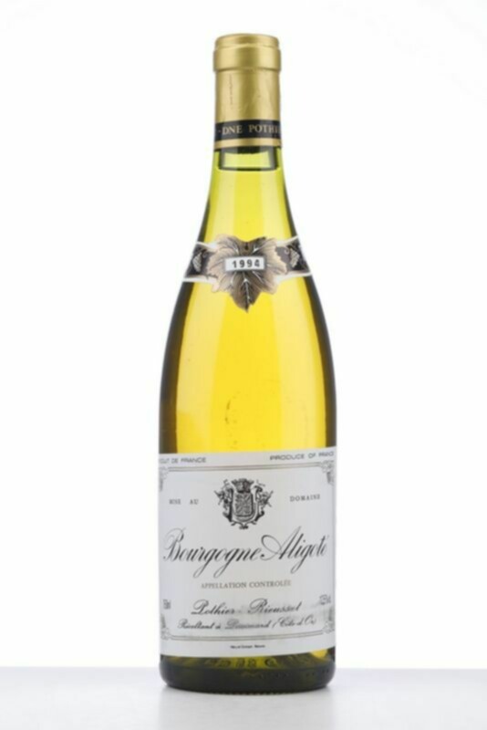Pothier Rieusset Bourgogne Aligote (blanc), 1994