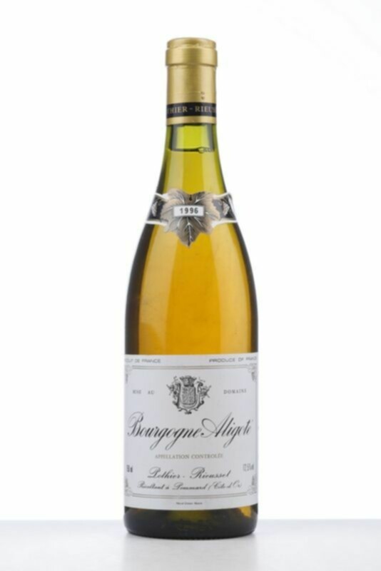 Pothier Rieusset Bourgogne Aligote (blanc), 1996