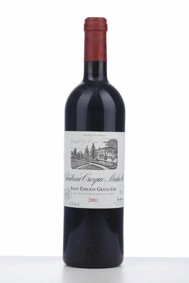 Chateau Croque Michotte, 2001