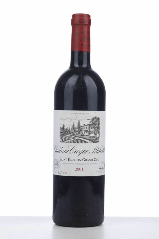 Chateau Croque Michotte, 2001