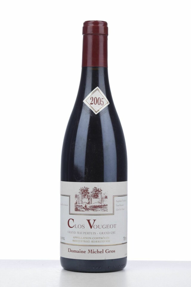 Michel Gros Clos Vougeot Grand Maupertuis Grand Cru, 2005