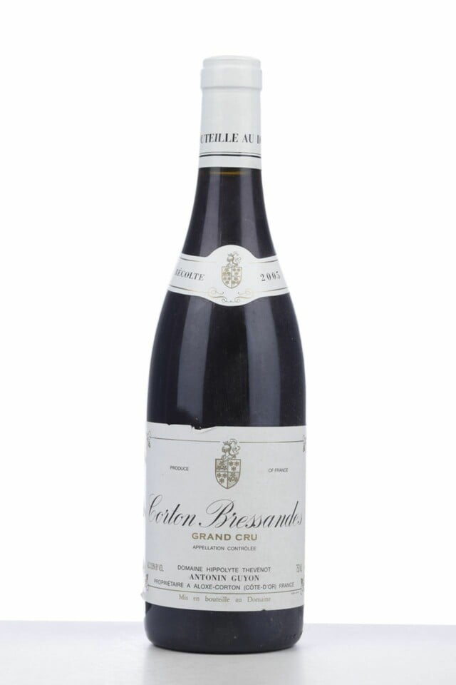 Antonin Guyon Corton Bressandes Grand Cru, 2005