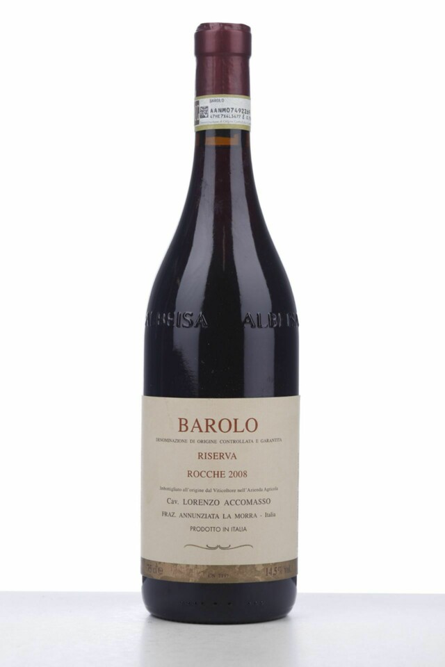 Lorenzo Accomasso Barolo Rocche Riserva, 2008