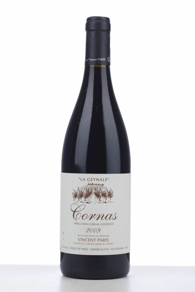 Vincent Paris Cornas La Geynale Syrah, 2009