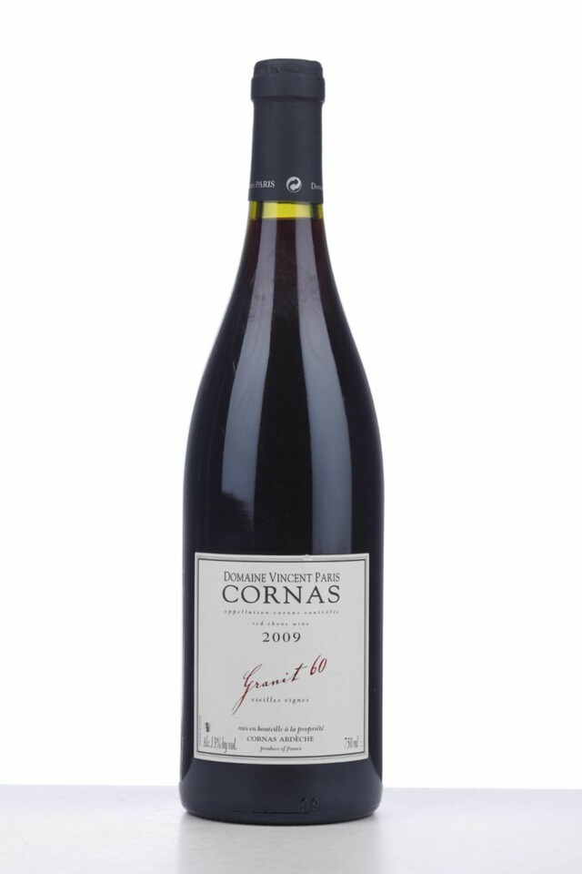 Vincent Paris Cornas Granit 60 Syrah, 2009