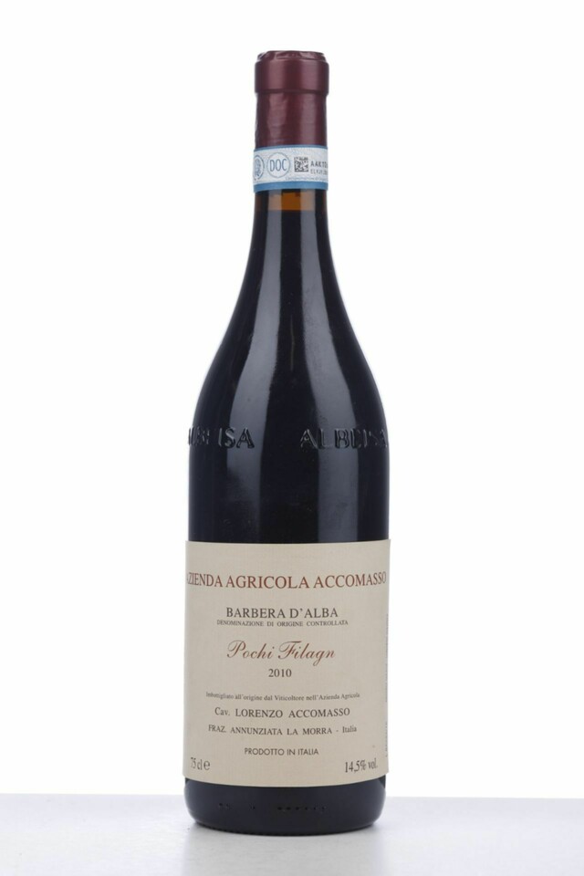 Accomasso Pochi Filagn Barbera D'alba, 2010