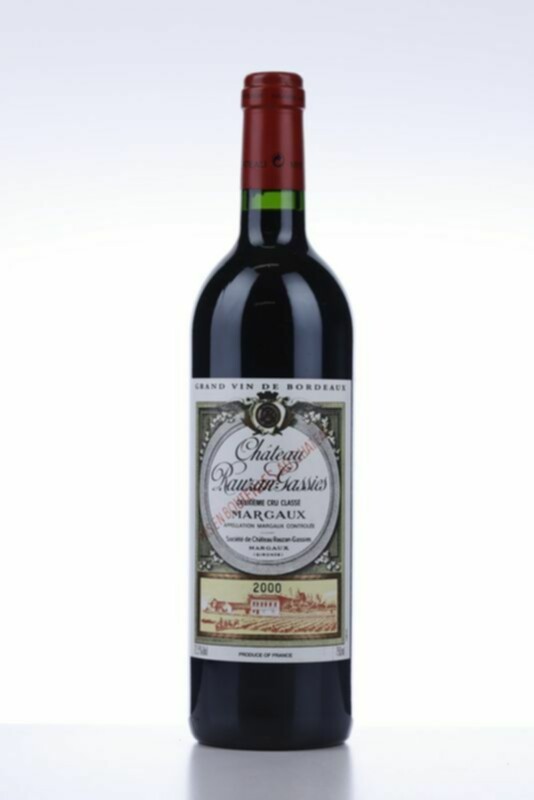 Chateau Rauzan Gassies, 2000