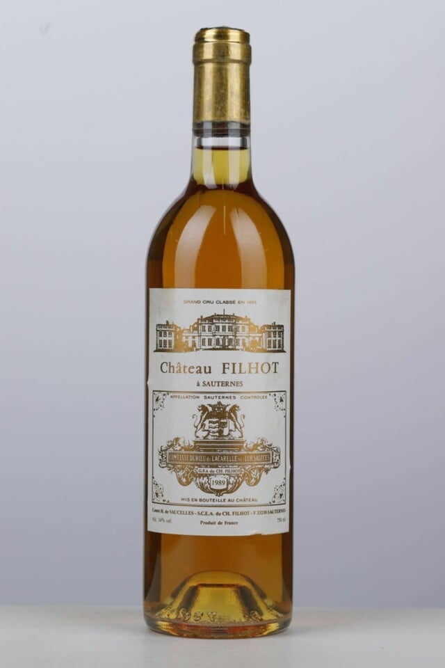 Chateau Filhot, 1989
