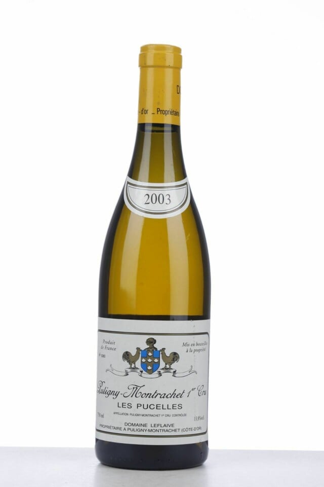 Leflaive Puligny Montrachet Les Pucelles 1er Cru, 2003