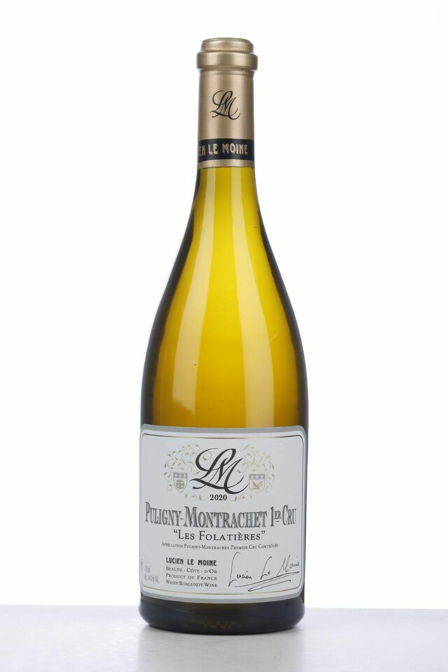 Lucien Le Moine Puligny Montrachet Les Folatieres 1er Cru, 2020