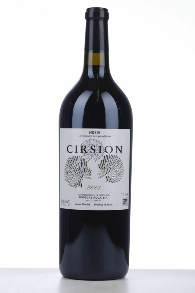 Bodegas Roda Cirsion, 2001
