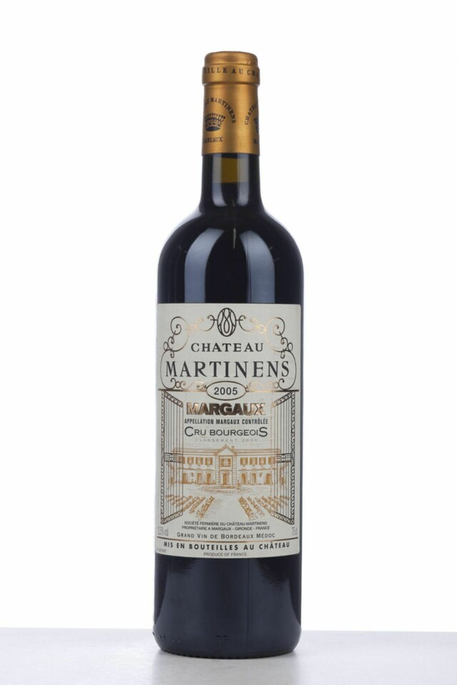 Chateau Martinens, 2005