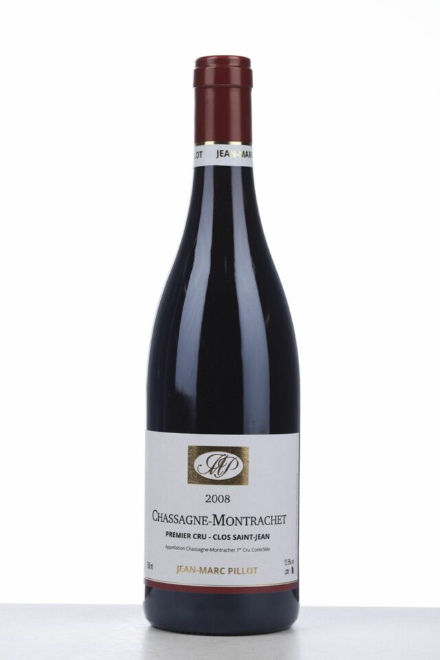 Jean Marc Pillot Chassagne Montrachet Clos Saint Jean Rouge 1er Cru, 2008