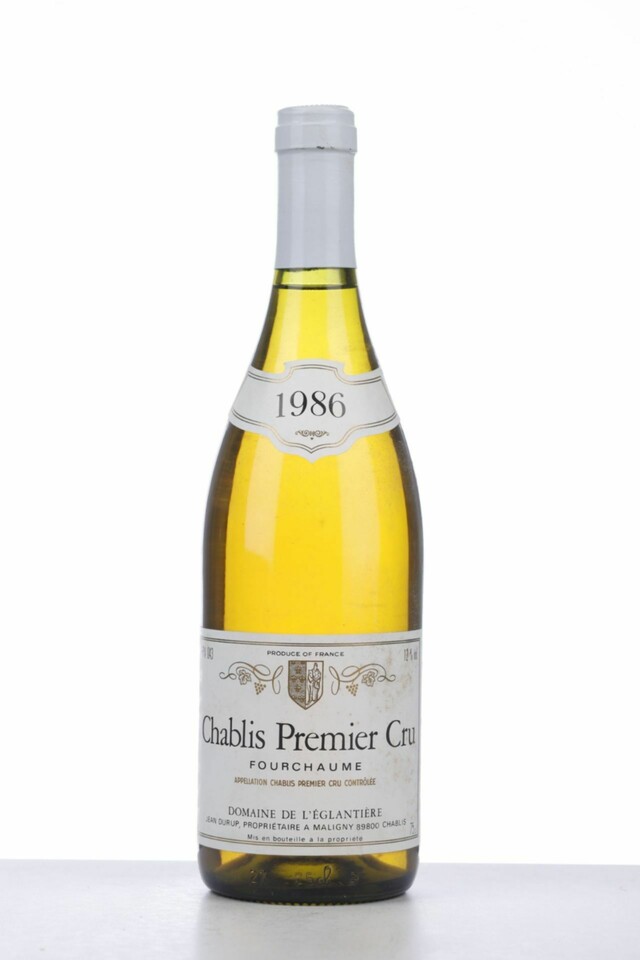 Jean Durup Chablis Fourchaume (blanc), 1986