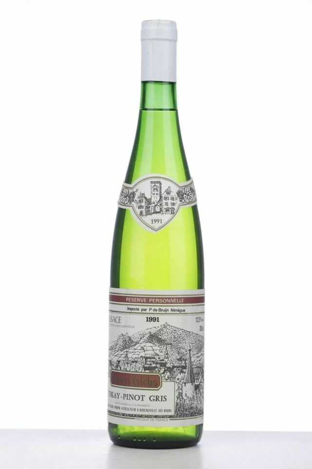 Henry Fuchs Tokay Pinot Gris Reserve Personnelle, 1991