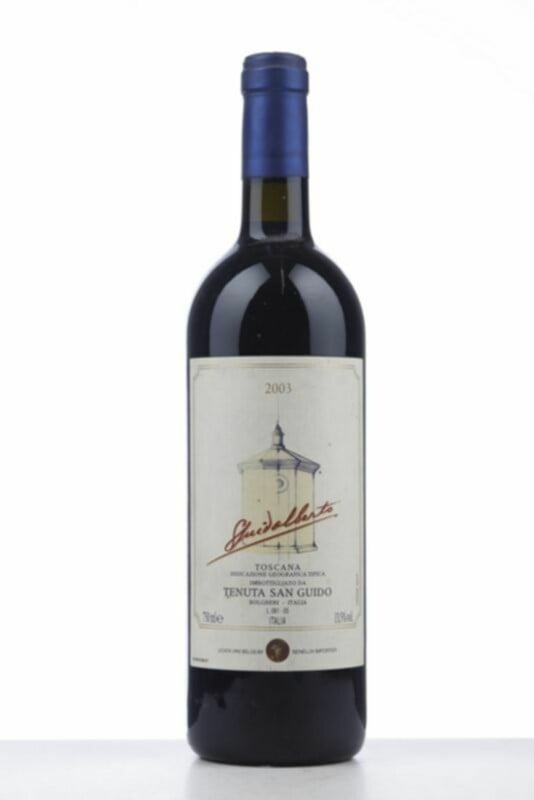 Tenuta San Guido Bolgheri Guidalberto, 2003