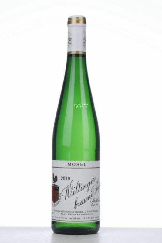 Egon Muller Allemagne Wiltingen Weingut Egon Muller Wiltinger Braune Kupp Riesling Spatlese, 2019