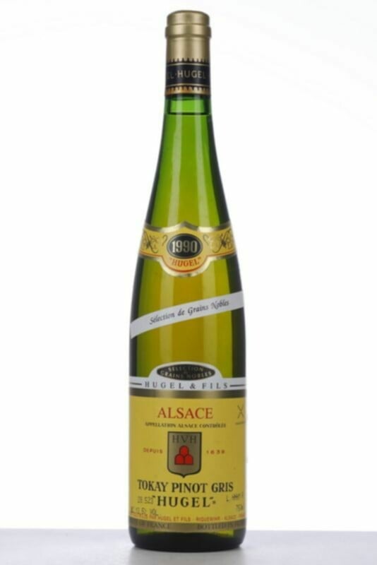 Hugel Tokay Pinot Gris Selection De Grains Nobles, 1990