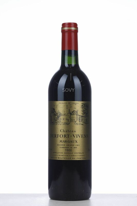 Chateau Durfort Vivens, 1986