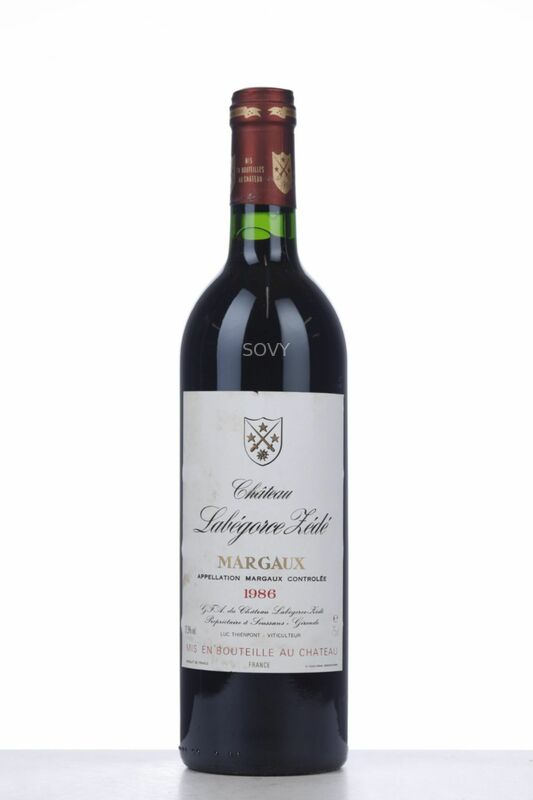 Chateau Labegorce Zede, 1986