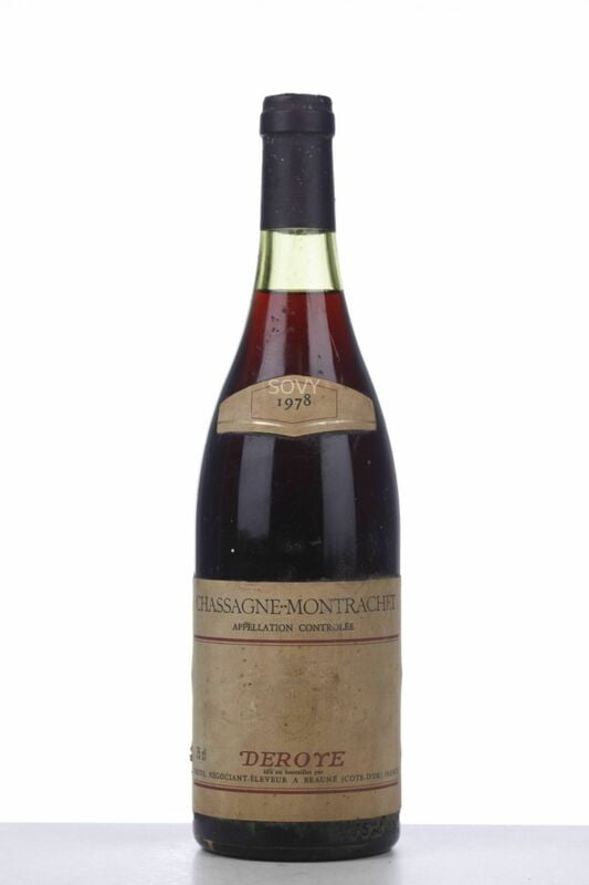 Deroye Chassagne Montrachet Rouge, 1978