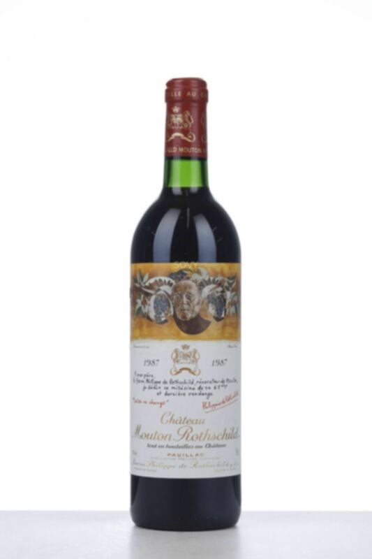 Chateau Mouton Rothschild, 1987