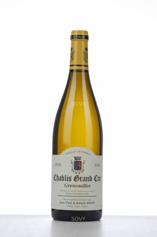 Jean Paul Droin Chablis Grenouilles Grand Cru, 2018