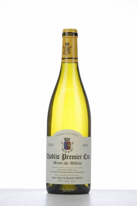 Jean Paul Droin Chablis Mont Du Milieu 1er Cru, 2018