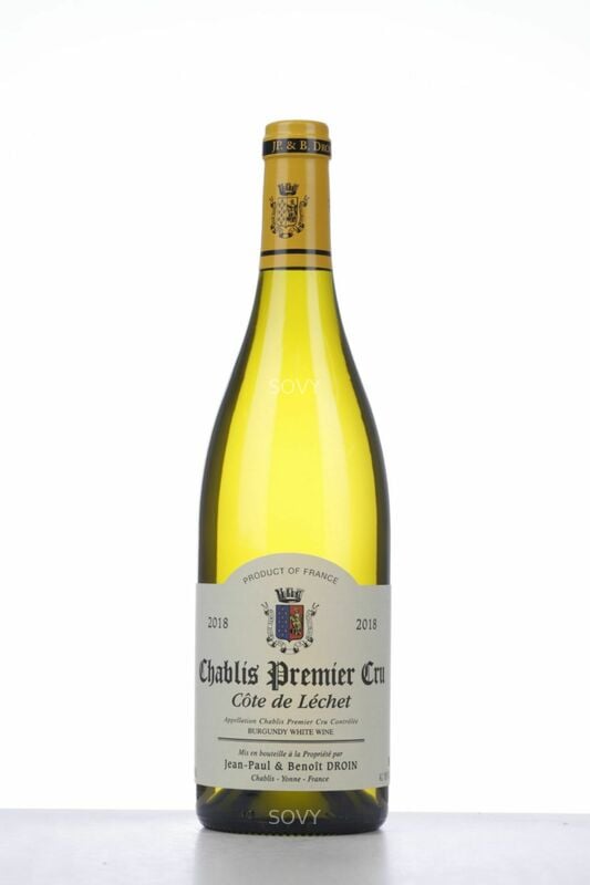 Jean Paul Et Benoit Droin Chablis Cote De Lechet Premier Cru, 2018
