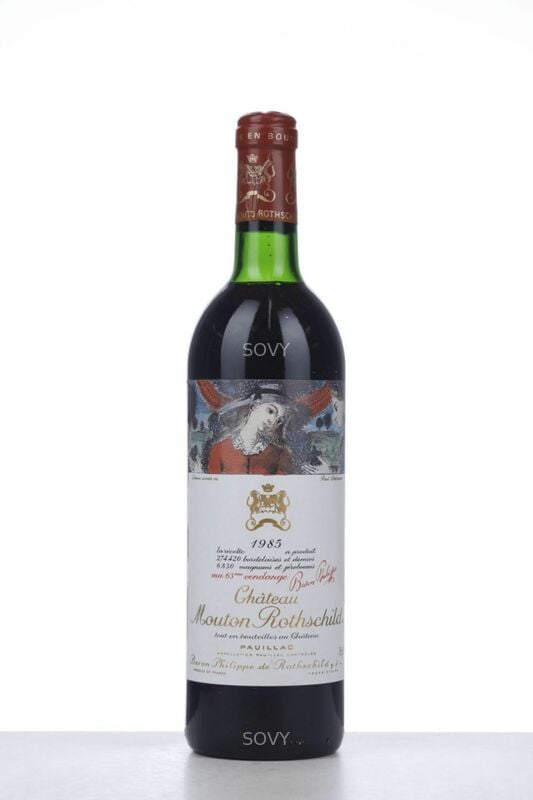 Chateau Mouton Rothschild, 1985