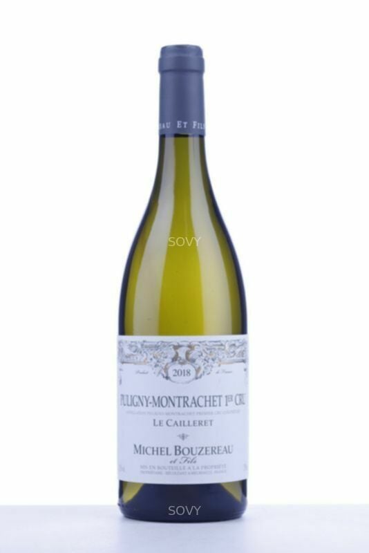 Michel Bouzereau Puligny Montrachet Le Cailleret 1er Cru, 2018