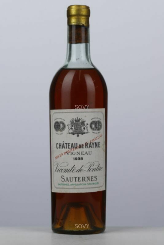 Chateau Rayne Vigneau, 1938