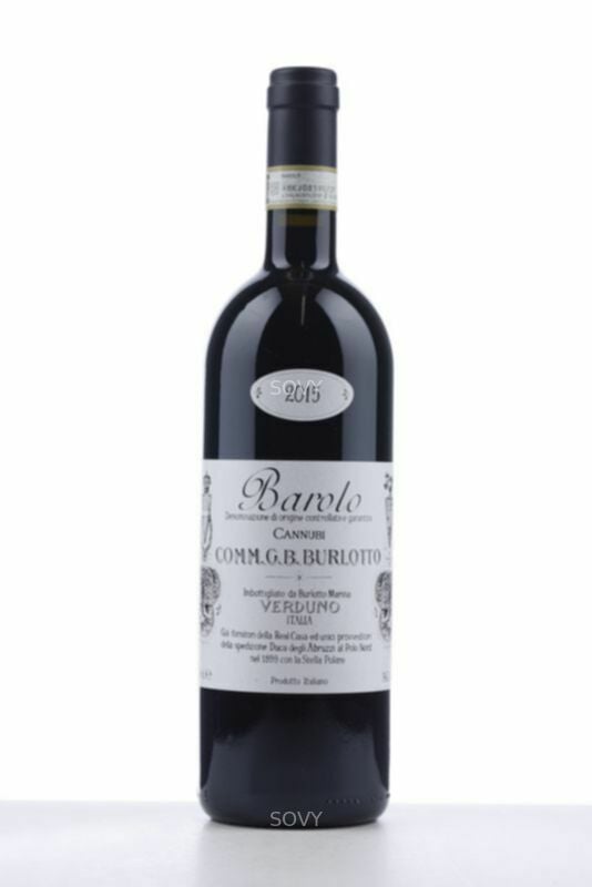 Comm. G.b. Burlotto Barolo Cannubi, 2015