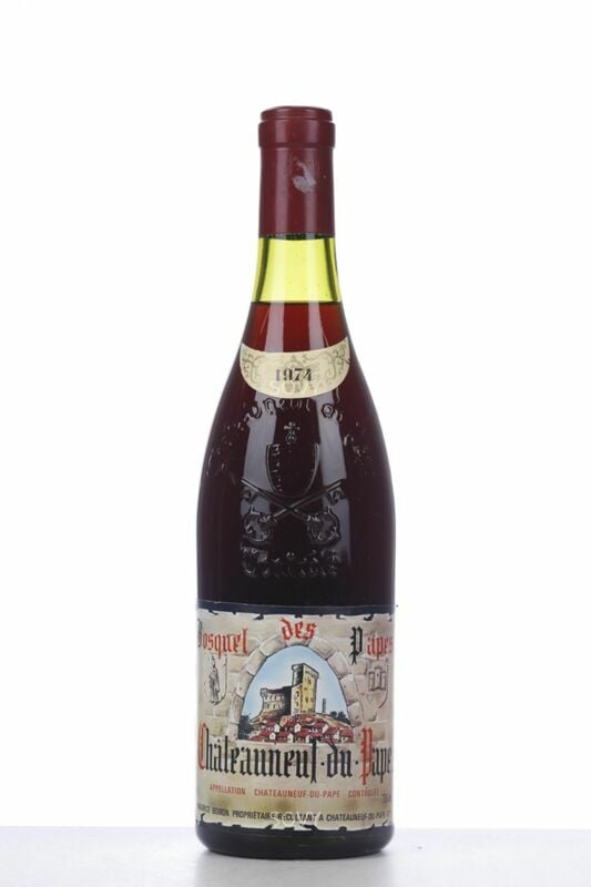 Boiron Chateauneuf Du Pape Bosquet Des Papes, 1974