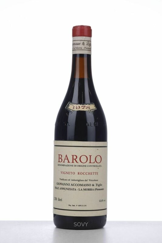 Giovanni Accomasso Barolo Vigna Rocchette, 1978