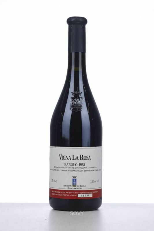 Fontanafredda Barolo La Rosa, 1985