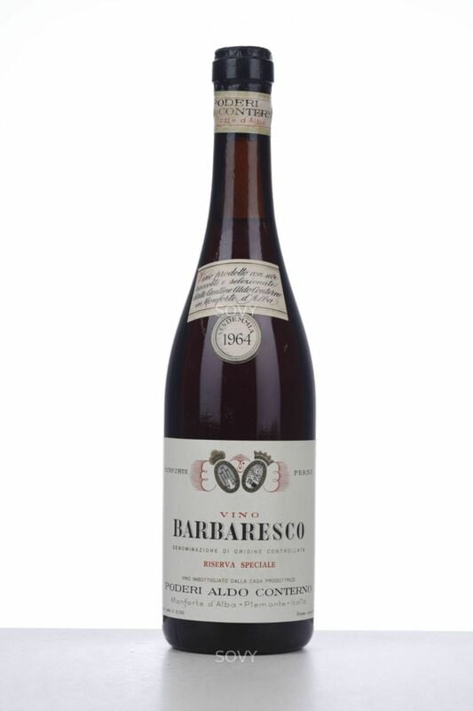 Aldo Conterno Barbaresco Riserva Speciale, 1964