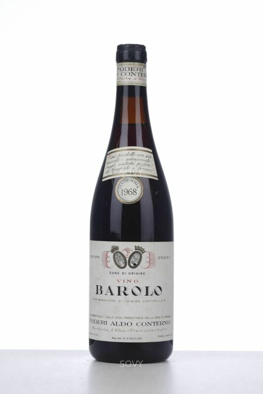 Aldo Conterno Barolo Monteforte Perno, 1968