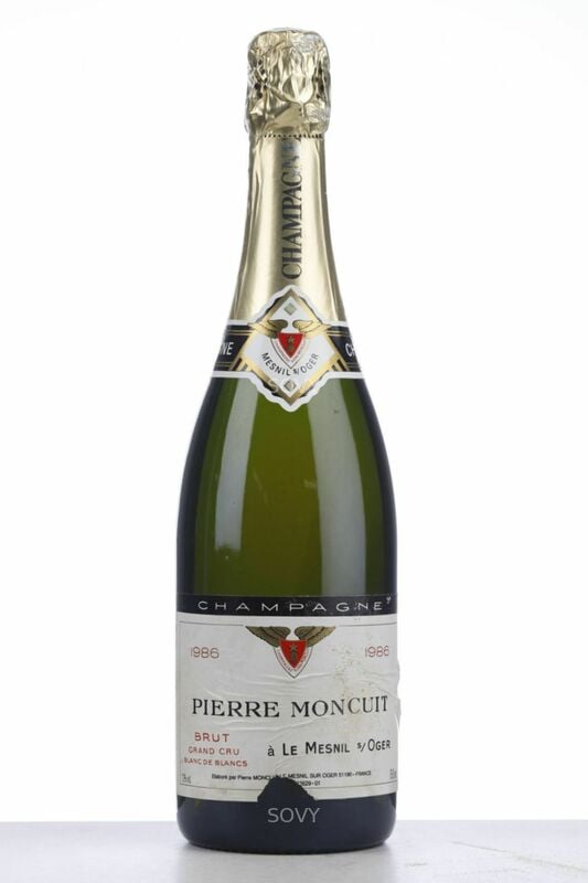 Pierre Moncuit Grand Cru Blanc De Blancs Brut, 1986
