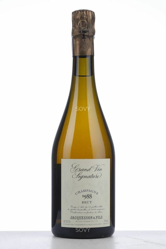 Jacquesson Grand Vin Signature Brut Dégorgement 01/2001, 1988