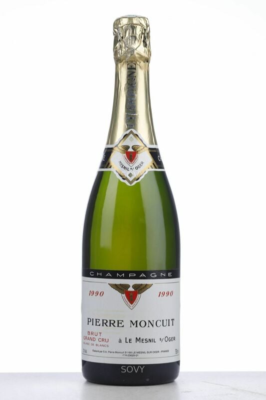 Pierre Moncuit Grand Cru Blanc De Blancs Brut, 1990