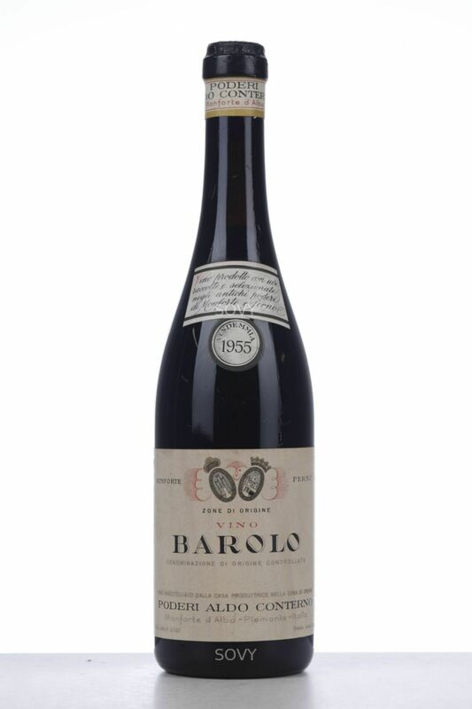 Aldo Conterno Barolo Monteforte Perno, 1955