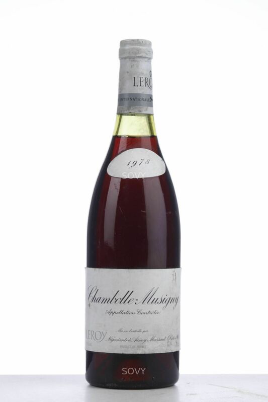 Maison Leroy Chambolle Musigny, 1978