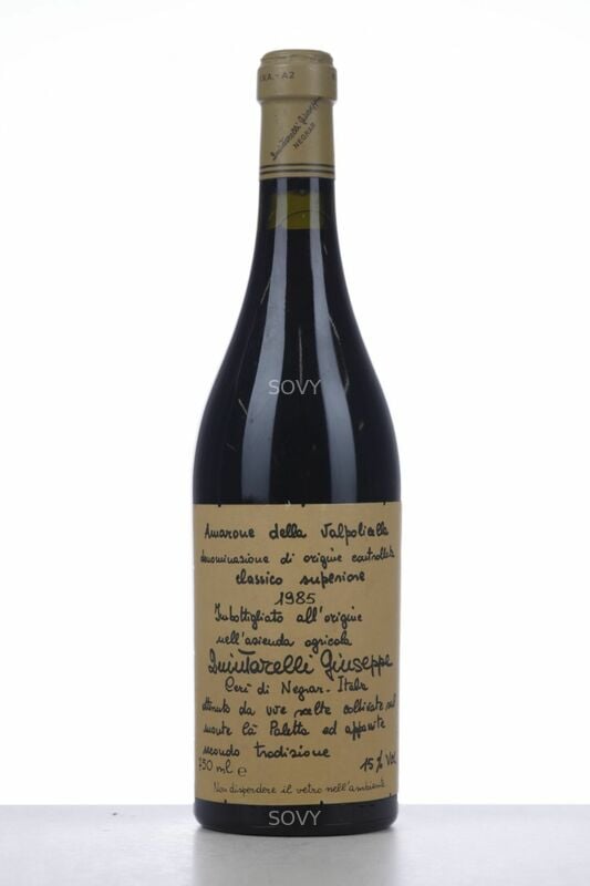 Giuseppe Quintarelli Amarone Della Valpolicella Classico Superiore Riserva, 1985
