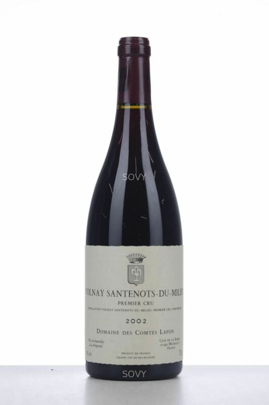 Des Comtes Lafon Volnay Santenots Du Milieu 1er Cru, 2002