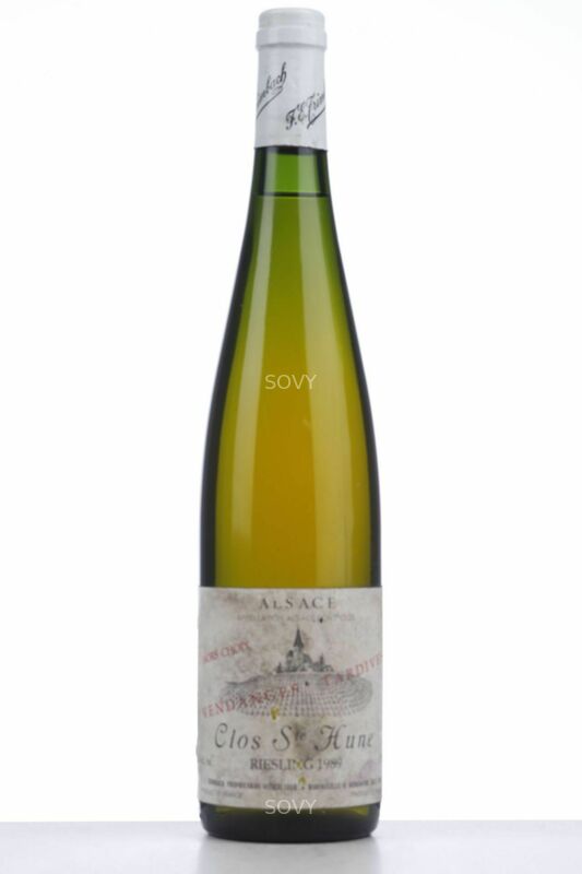 Trimbach Riesling Clos St Hune Hors Choix Vendage Tardive, 1989